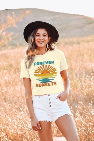 Summer Casual Funny Cute Tank Tops for Women Hiking Mountain Adventure Beach Vacation Letter Pint Graphic Tee Shirt in Saudi Arabia