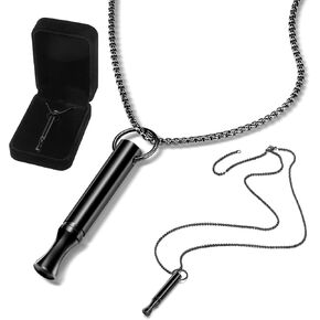Mindfulness Anxiety Breathing Necklace - Mindfulness Breathing Necklace Stress Relief Stainless Steel Pendant 𝙉𝙚𝙘𝙠𝙡𝙖𝙘𝙚 for Women Men Gift