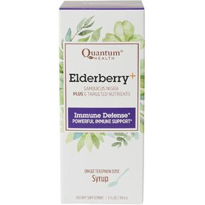 شراب كمية Elderberry-C ، 4 أوقية