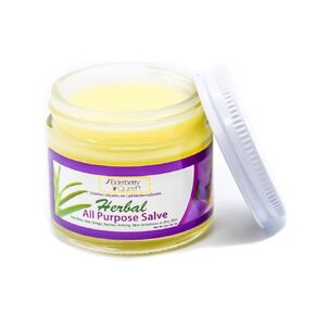 Elderberry Queen Healing Salve, All Purpose Anti Itch Herbal Balm for Dry Itchy Skin, Cracked Heels, Minor Burns, Sunburn, Chapped Lips (2 ounce)