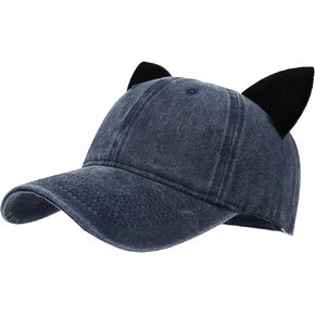 Mens Baseball Cap Baseball Hat Funny Trucker Hats for Men Women Cute Beanie Distressed Cap Ponytail Hat for Women