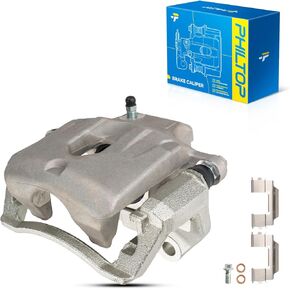 PHILTOP 18B4805 Rear Right Disc Brake Caliper Assembly Fit For Chevrolet 2002-2009 Trailblazer/GMC Envoy, 2004-2007 Rainier, 2003-2006 SSR, 2002-2004 Bravada, Ascender, 18-B4805 Rear Passenger