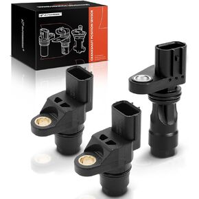 A-Premium 3-PC Engine Camshaft Crankshaft Position Sensor Compatible with Honda CR-V CRV 2002-2006, Civic 2002-2005, 2.0L 2.4L, Replace# 37500PNA003