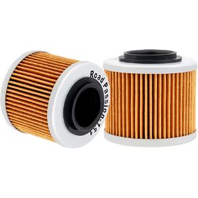 Road Passion High Performance Oil Filter Replacement for BMW G650GS 2009-2015 F650 GS ABS 652 2004-2005 G650GS Sertao 650 2012-2015 (pack of 2)
