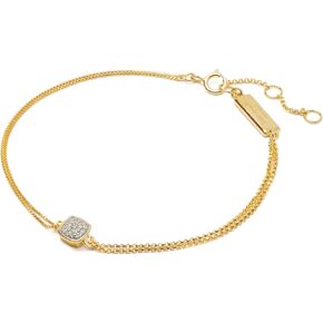 kate spade new york Time To Shine Pave Diamond Bracelet, Gold