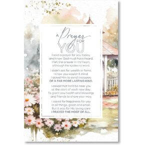 DEXSA A Prayer For You Wood Frame Wall Plaque 6"x9" | Made in the USA | Wonderful Gift | Inspirational Sentiment | Metal Hanger and Easel on Back | Self-Standing or Wall Hanging
