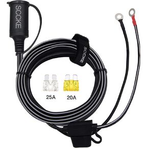 12FT 14AWG Adapter Plug Socket with Eyelet Terminal