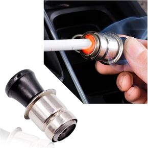 2PCS Car Cigarette Lighter,12V Cigarette Lighter Plug for Car 20mm Replacement Cigarette Lighters Adapter,Universal Pop-Out Car Cigarette Lighter Plug for Most Car SUV Marine