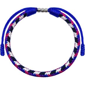 LAMIBEE Pride Infinity Love Wins, LGBTQAI+ Pride Love Wins Tibetan Wrist Wrap Bracelets, With LGBTQ Surfer String Rope Bracelet for Him and Her, Women Men, Support LGBTQ Community