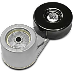 A-Premium Belt Tensioner Assembly with Pulley Compatible with Chevrolet Astro 1990-1995, G10 1992-1995, G20 1992-1995, G30 1992-1995, GP3500 1993-1996 & GMC G1500 1992-1995, G2500, G3500, Safari