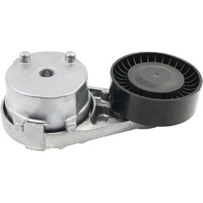LR010756 Drive Serpentine Belt Tensioner Compatible with Jaguar XE,XF,XJ,XJR,XJR575,F-Pace,F-Type/Land Rover Discovery,LR4,Range Rover,Sport,Velar,Defender 90 110 130 Replace LR035546,LR071035