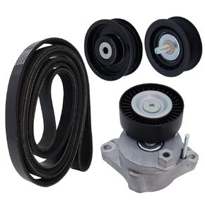 SMMS Belt Tensioner & Idler Pulley kit for Mercedes-Benz, for Chrysler Freightliner, for Dodge, 2005-2013 Replaces OE: 2722021019+2722021419+6PK2404+2722000270