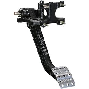Wilwood 340-13837 Brake Pedal (Reverse Swing Dual Master Cylinder), Black