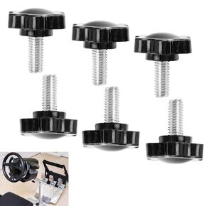 Pedal Fixed Screws Compatible with Lo-gitech G920 G923 G25 G27 G29 Pedal Mounting Screw Bolt Used to Secure Footrests for Added Stability