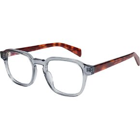 Dollger Blue Light Blocking Glasses For Woman Men Thick Frame Square Non-Prescription Glasses, For Computer,Work, Gaming, TV