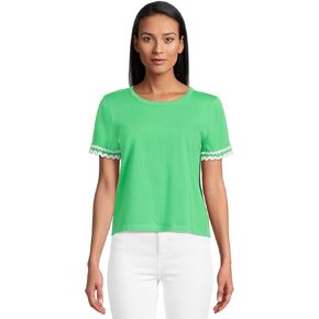 Lilly Pulitzer Women's Clairmont Trimmed Knit Top