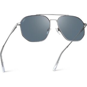 Wearme Pro Premium Quality Aviator Genslasses for Men - تصميم متين الوزن مع حماية للأشعة فوق البنفسجية in Kuwait