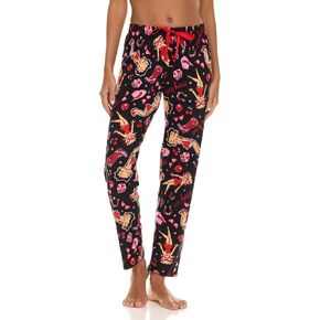 Betty Boop Women's All Over Print Pajama Pant with Elastic Waistband - Soft Sleepwear