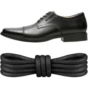أربطة الحذاء المشمع لـ Clarks Round Round Shoe Frust Tilden Cap Dress Oxfords Golf Shoes