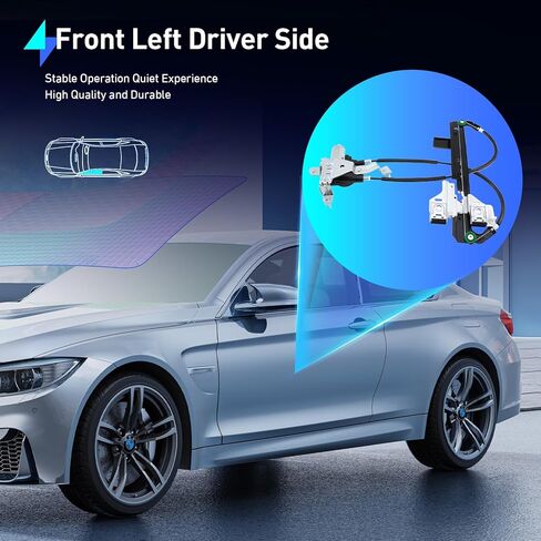 748-229 منظم نافذة الطاقة الأيمن الخلفي مع ملاءمة المحرك لعام 2000-2006 Chevy Tahoe GMC Yukon ، 2002-2006 Cadillac Escalade ، جانب الركاب 2001 2003 2004 2005 منظم رفع نافذة الطاقة استبدال 748229 in Kuwait