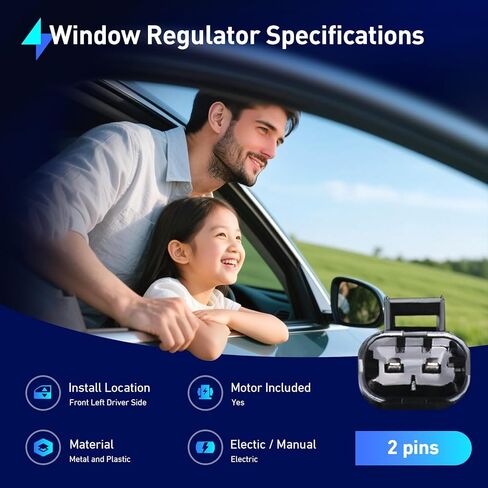 748-229 منظم نافذة الطاقة الأيمن الخلفي مع ملاءمة المحرك لعام 2000-2006 Chevy Tahoe GMC Yukon ، 2002-2006 Cadillac Escalade ، جانب الركاب 2001 2003 2004 2005 منظم رفع نافذة الطاقة استبدال 748229 in Kuwait