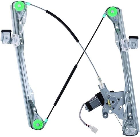 OEG Parts New Window Regulator W/Motor Front Drivers Side Left LH Compatible with 2000 2001 2002 2003 2004 2005 2006 2007 Compatible with Focus 6S4Z-5423201-BA 741-874 660204 in Saudi Arabia