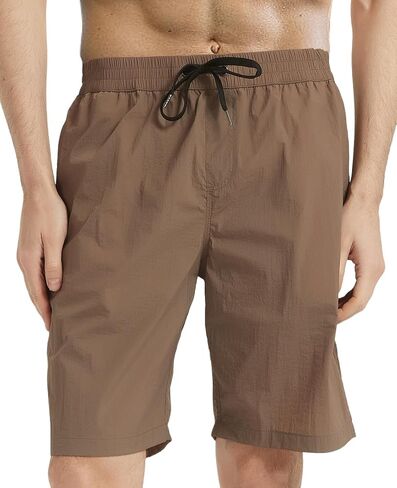 Men's Swim Trunks Quick Dry Bathing Suit Swimming Board Shorts Mesh Lining Beach Swimwear in Saudi Arabia