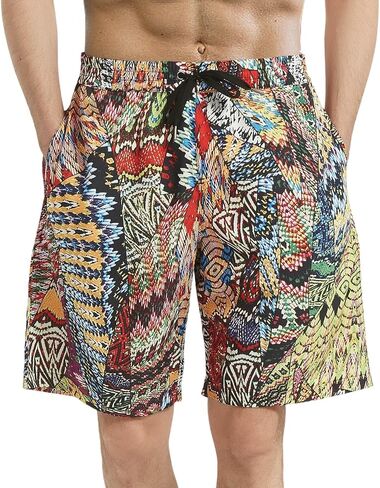 Men's Swim Trunks Quick Dry Bathing Suit Swimming Board Shorts Mesh Lining Beach Swimwear in Saudi Arabia