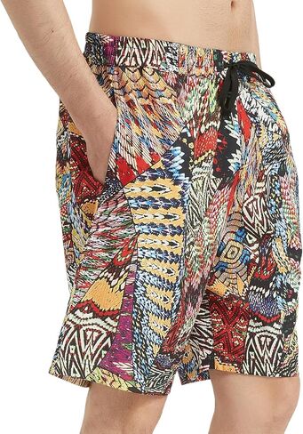 Men's Swim Trunks Quick Dry Bathing Suit Swimming Board Shorts Mesh Lining Beach Swimwear in Saudi Arabia