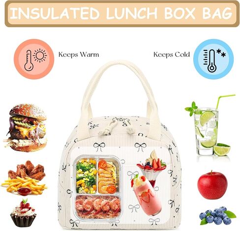 CAMTOP Backpack for School Kids Cute Backpacks for Girls Elementary Lighweight Bookbag with Lunch Box Pencil Case 3 in 1 (2-Black Bowknot) in Kuwait