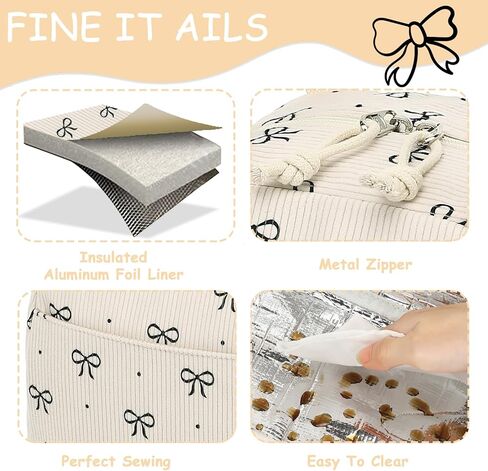 CAMTOP Backpack for School Kids Cute Backpacks for Girls Elementary Lighweight Bookbag with Lunch Box Pencil Case 3 in 1 (2-Black Bowknot) in Kuwait