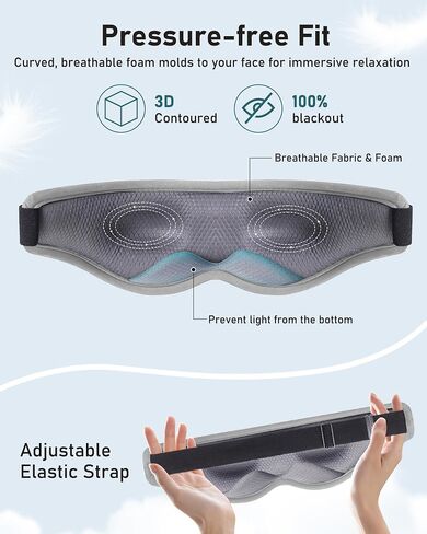 Heated Eye Mask Warm Eye Compress for Dry Eyes - USB Electric Heat Eye Mask Heating Pad for Dry Eye Relief, Stye, Blepharitis, Improve Sleep in Kuwait