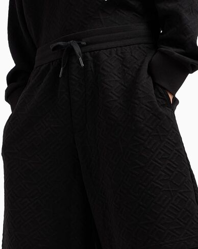 Armani Exchange Men's Allover Logo Fleece Short in Saudi Arabia