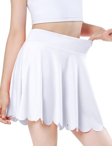 Girls Skorts Tennis Skirt for Girls with Pocket Flowy Butterfly Pleated Athletic Skort Toddler Kids 5-14Y in Kuwait