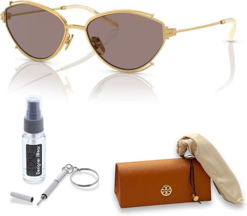 Tory Burch TY6103 Oval Sunglasses for Women + BUNDLE With Designer iWear Complimentary Eyewear Kit in Saudi Arabia