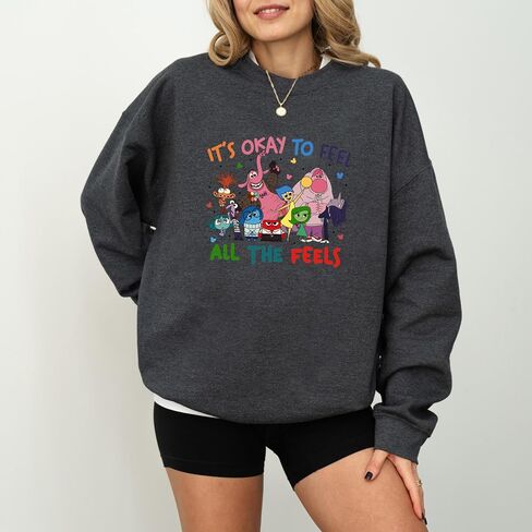 Motivational Graphic Sweatshirt for Men, Women, Unisex - 50% Cotton - Standard Fit Cozy Pullover in Saudi Arabia