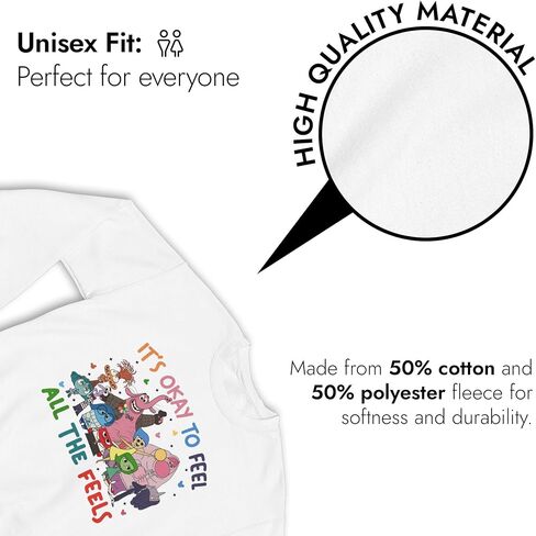 Motivational Graphic Sweatshirt for Men, Women, Unisex - 50% Cotton - Standard Fit Cozy Pullover in Saudi Arabia