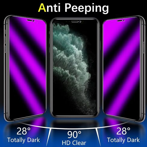 MAYtobe [2 Pack] Screen Protector for iPhone 11 and iPhone XR Tempered Glass, Anti-Scratch, Bubble Free, Easy to Install, Case Friendly in Saudi Arabia