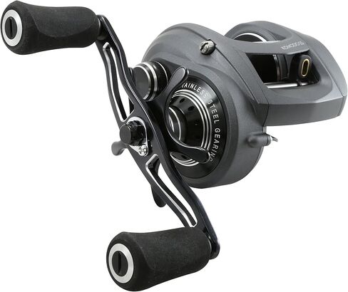 Okuma Komodo SS Large Capacity Low Profile Baitcaster, KDS-364P, 150 yds-20LB, Power Handle , Grey in Kuwait