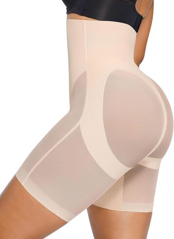 SHAPELLX Shapewear Tummy Control High Seamless Girdle Lifting Shorts Waist Shaping Butt Womens Bodysuits Shapewear Panties in Saudi Arabia