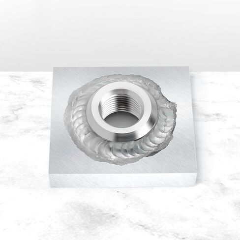 Gasher 2pcs لحام الألومنيوم على بونج 1/4 "NPT تجهيزات خزان الوقود القابلة لحام أنثى in Saudi Arabia