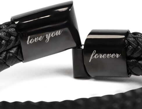 To My Son Bracelet - Birthday Gift For Son With Message Card and Box in Saudi Arabia