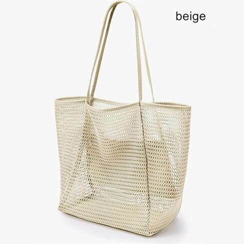 Travel Essentials Beach Tote Bag Waterproof Mesh Beach Bag for Women - Cruise Ship Essentials and Vacation Must-Have in Saudi Arabia