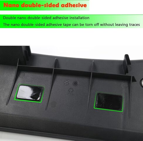 YHCDSEA لعام 2017-2023 Tesla Model 3 و 2020-2024 Tesla Model Y Center Console Organizer Behind Screens Storage Box Dashboard Hidden Trans Exclseories (2017-2023 M3/2020-2024 MY) in Kuwait