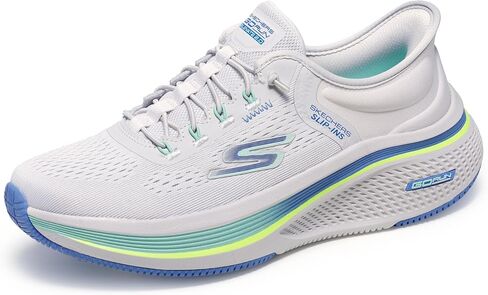 Skechers Women's Go Run Elevate 2.0 Banyan Hands Free Slip-ins | Hands Free Slip-Ins, Air-Cooled Memory Foam Insole, Ultra Light Cushioning, Bungee Laces, Machine Washable in Kuwait