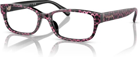 COACH Women's Hc6221u Universal Fit Rectangular Prescription Eyewear Frames in Saudi Arabia