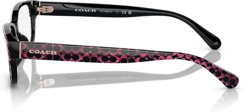 COACH Women's Hc6221u Universal Fit Rectangular Prescription Eyewear Frames in Saudi Arabia