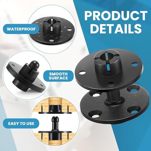 Moxweyeni 50 PCS السحابات Beauclip للألواح التي تصاعد مقاطع السحابات على القوارب ، RVS ، لوحات الجدران ومقاطع تنجيد الوصول ، سعة الوزن 15 رطل in Kuwait