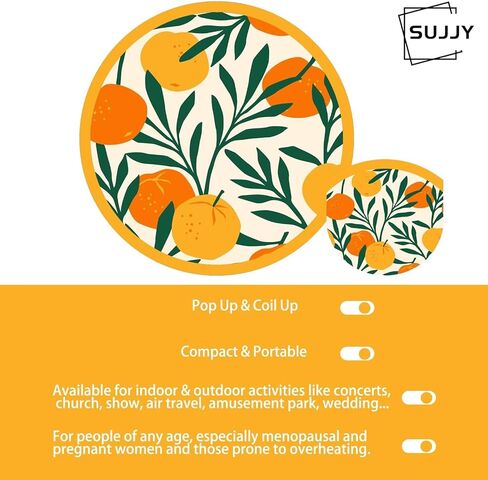 4 Pack Purple Mandala Pattern Folding Hand Fans, Compact Purse Fans for Women, Stowable Handheld Fan for Concert, Travel, Indoor & Outdoor Activities (Purple Mandala in Kuwait