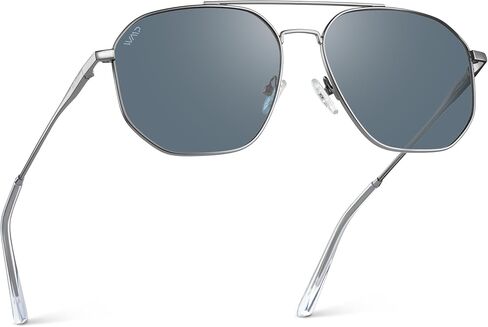 Wearme Pro Premium Quality Aviator Genslasses for Men - تصميم متين الوزن مع حماية للأشعة فوق البنفسجية in Kuwait